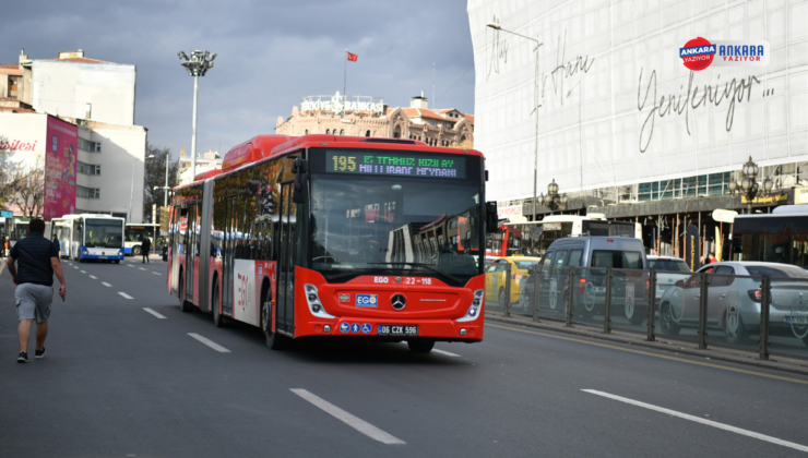 YENİ OTOBÜSLER BAŞKENTE YAKIŞIR TEKNOLOJİK DONANIMA SAHİP