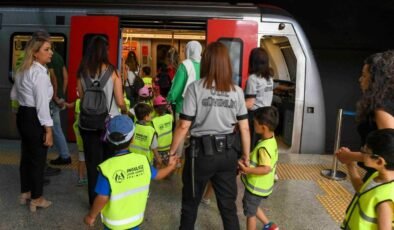 ANKARA METROSU ÖZEL KONUKLARINI AĞIRLADI