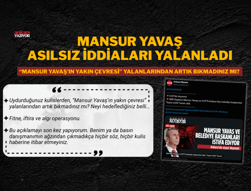 ankara masası yalan haber