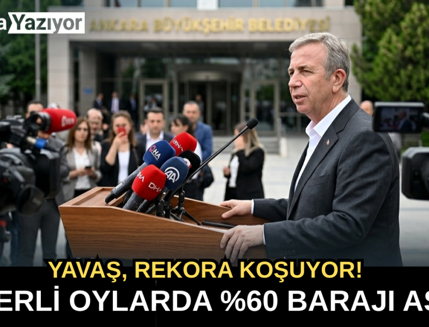 Mansur Yavaş Rekora Koşuyor