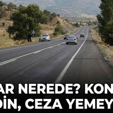 radar kontrol noktası