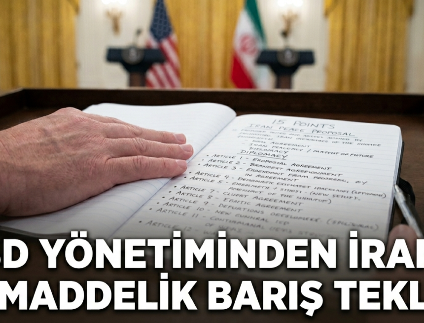 abd'den iran'a 15 maddelik anlaşma teklifi abd'den iran'a 15 maddelik anlaşma teklifi