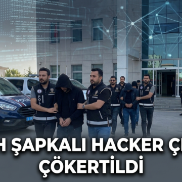 siyah şapkalı hacker