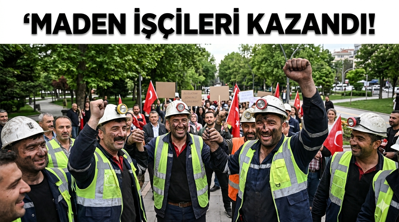 Direnenler Kazandı! Madencilere Tüm Haklarının 15 Gün İçinde Ödeneceği Sözü Verildi
