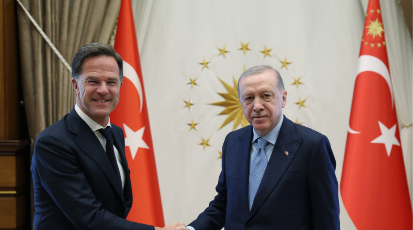 Cumhurbaşkanı Erdoğan, NATO Genel Sekreteri Rutte’yi Külliye’de Kabul Etti