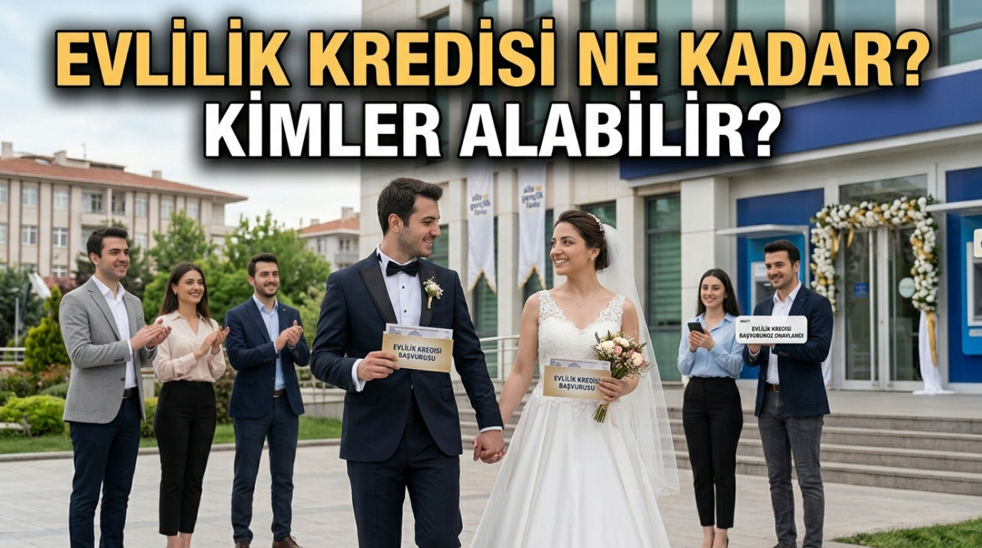 Evlilik Kredisi Desteğinde Bu Ay 935,4 Milyon Lira Ödeme Yapıldı