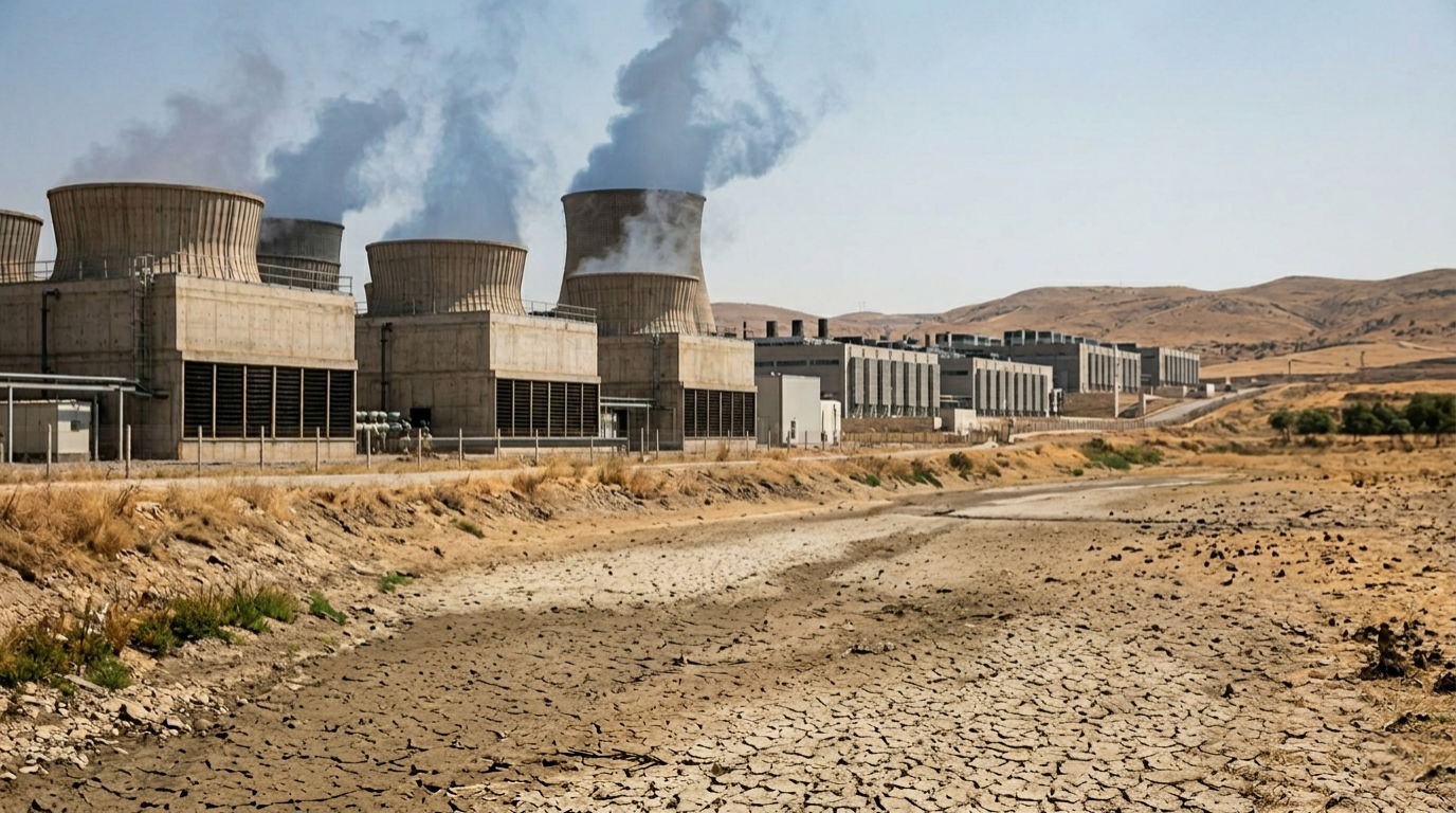 Veri merkezleri su havzalarını zorluyor