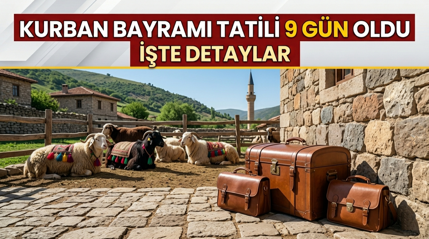 Bayram Müjdesi: Tatil Süresi 9 Güne Çıkarıldı