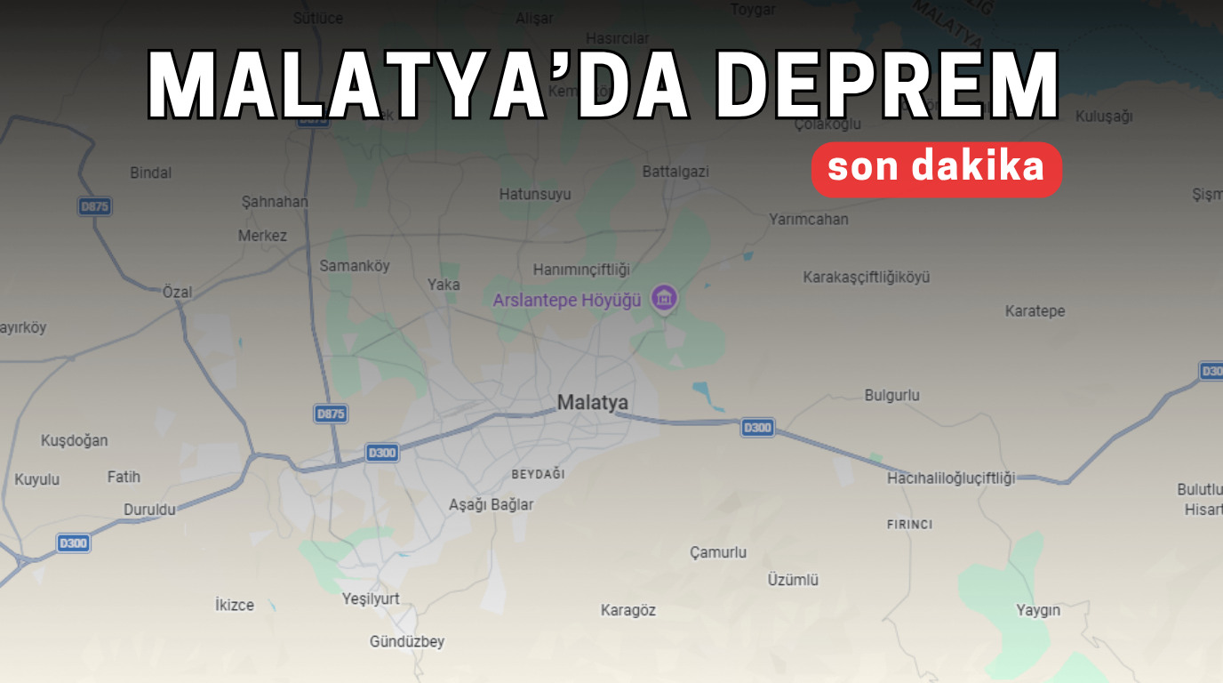 Malatya Güne Sarsıntıyla Başladı