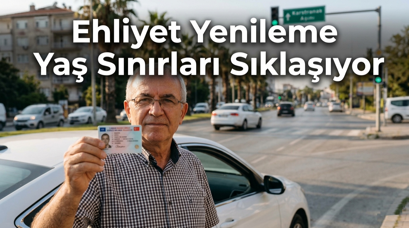Ehliyet Yenileme Yaş Sınırları Sıklaşıyor