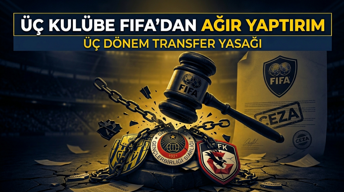Üç Kulübe FIFA’dan Ağır Yaptırım