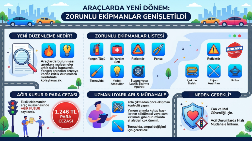 trafikte-yeni-duzenleme-infografik-1024x572 Sadece Yangın Tüpü Yetmeyecek, Liste Sil Baştan Değişti