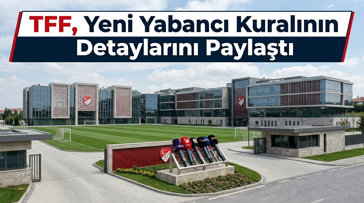 TFF Yabancı Kuralının Detaylarını Paylaştı