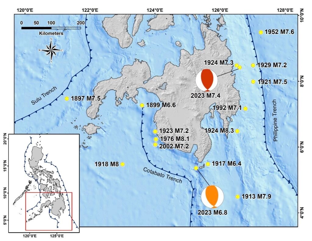 Mindanao-past-tsunami-quakes-1024x791 Filipinler'de 7.8 Büyüklüğünde Deprem: Tsunami Uyarısı Yapıldı