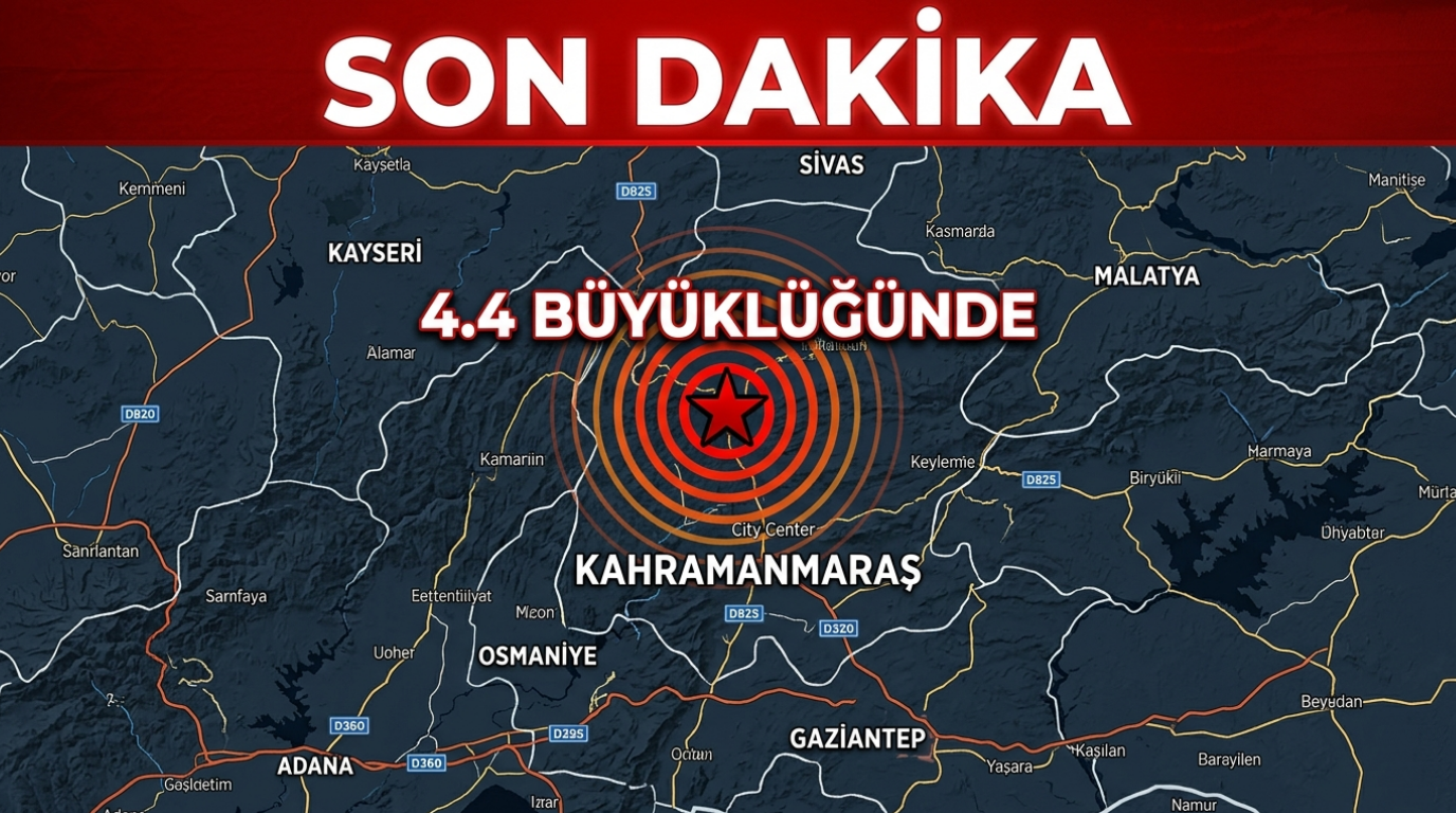 AFAD Duyurdu: Kahramanmaraş’ta Korkutan Sarsıntı