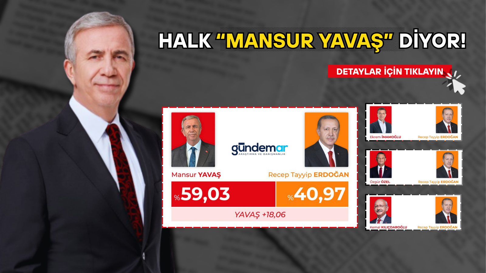 Mansur Yavaş Zirvede Fark Yaratıyor