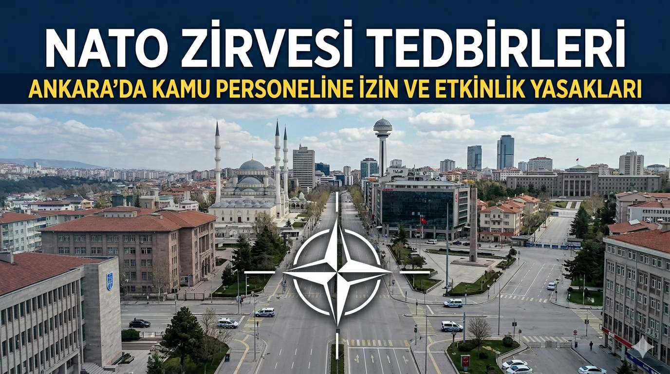 NATO Zirvesi Önlemleri: Ankara’da Kamu Personeline İzin ve Etkinlik Yasakları