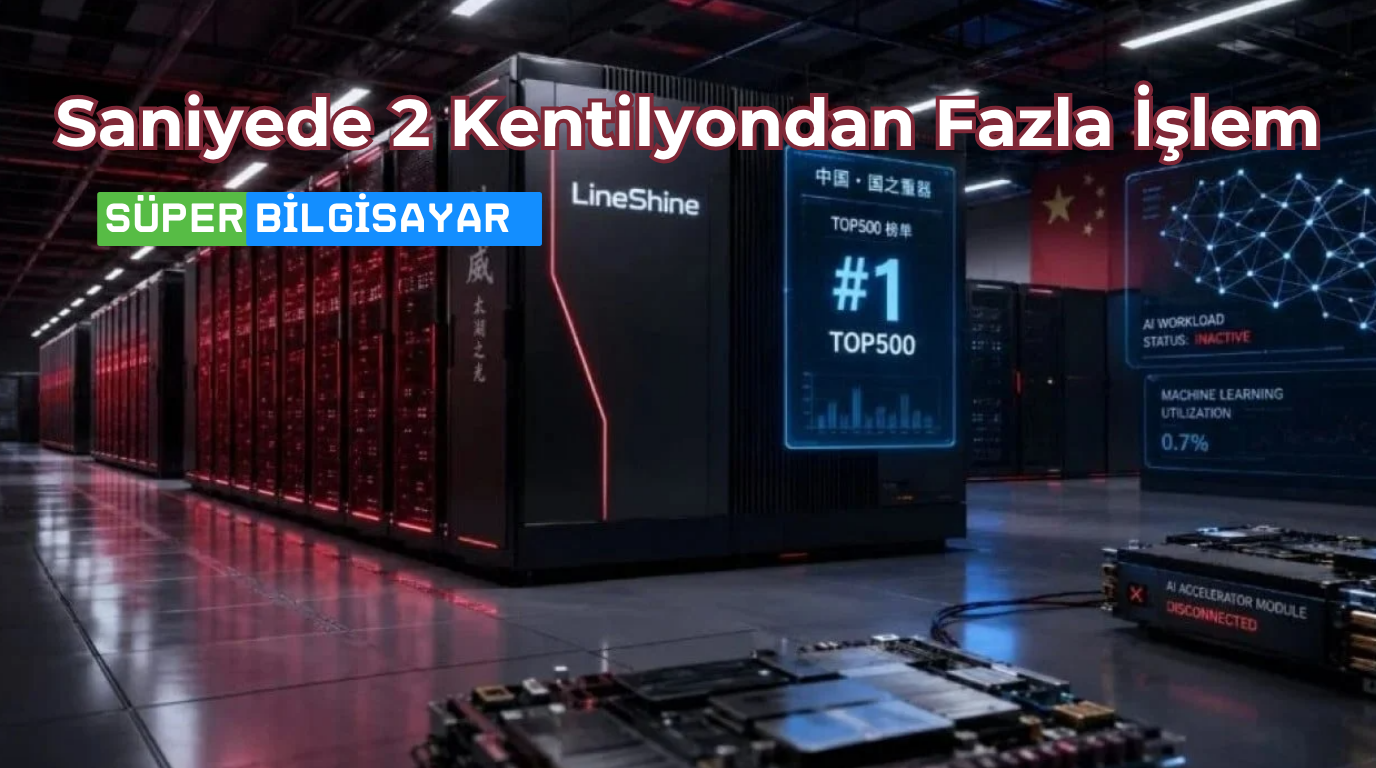 Çin’in Süper Bilgisayarı Zirveye Yerleşti