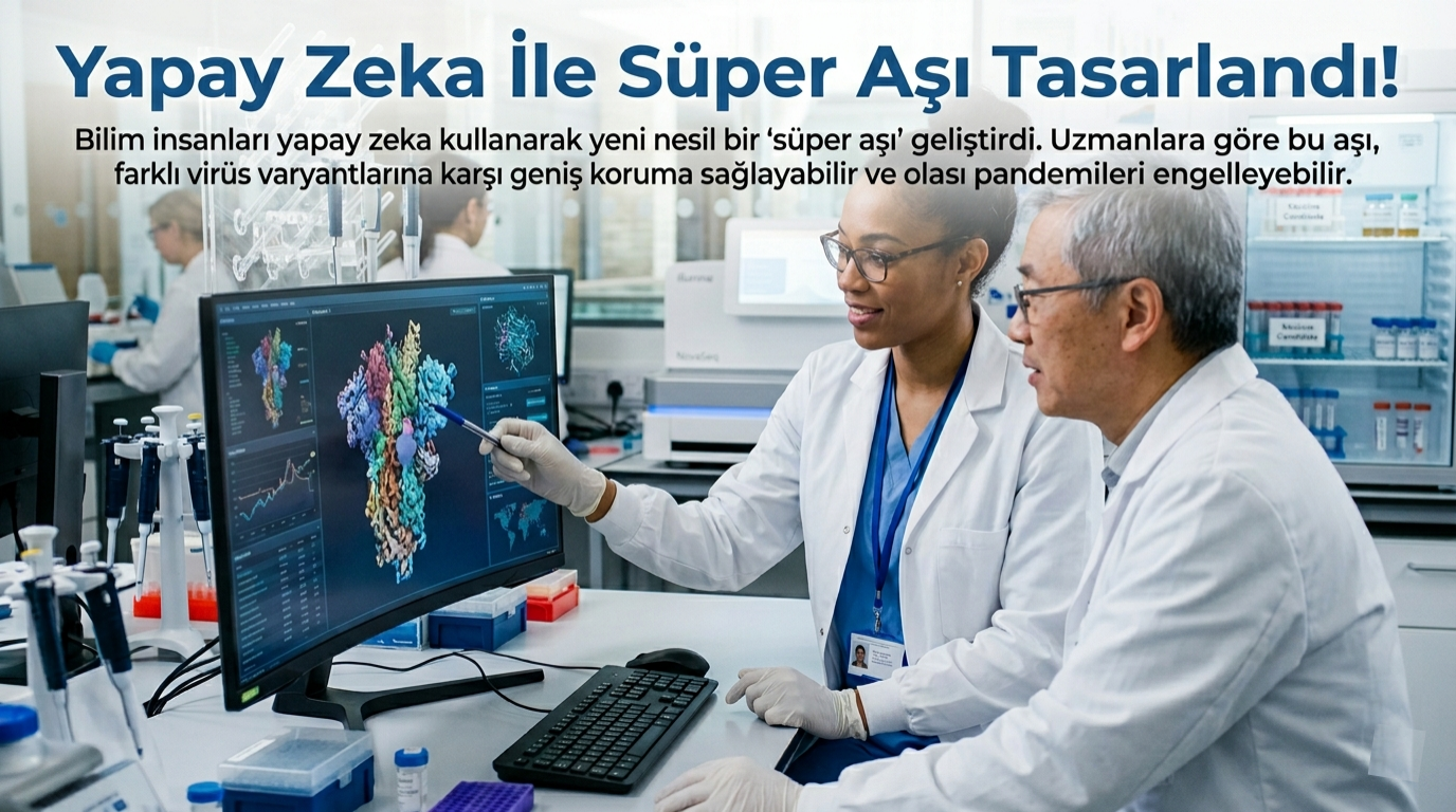 Geleceğin Pandemilerine Karşı Yapay Zeka Kalkanı: “Süper Aşı” Hazır